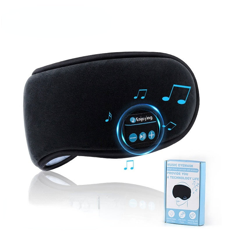 New 3D wireless music headphone sleep breathable smart eye mask